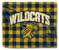 Wildcats Plaid Blanket