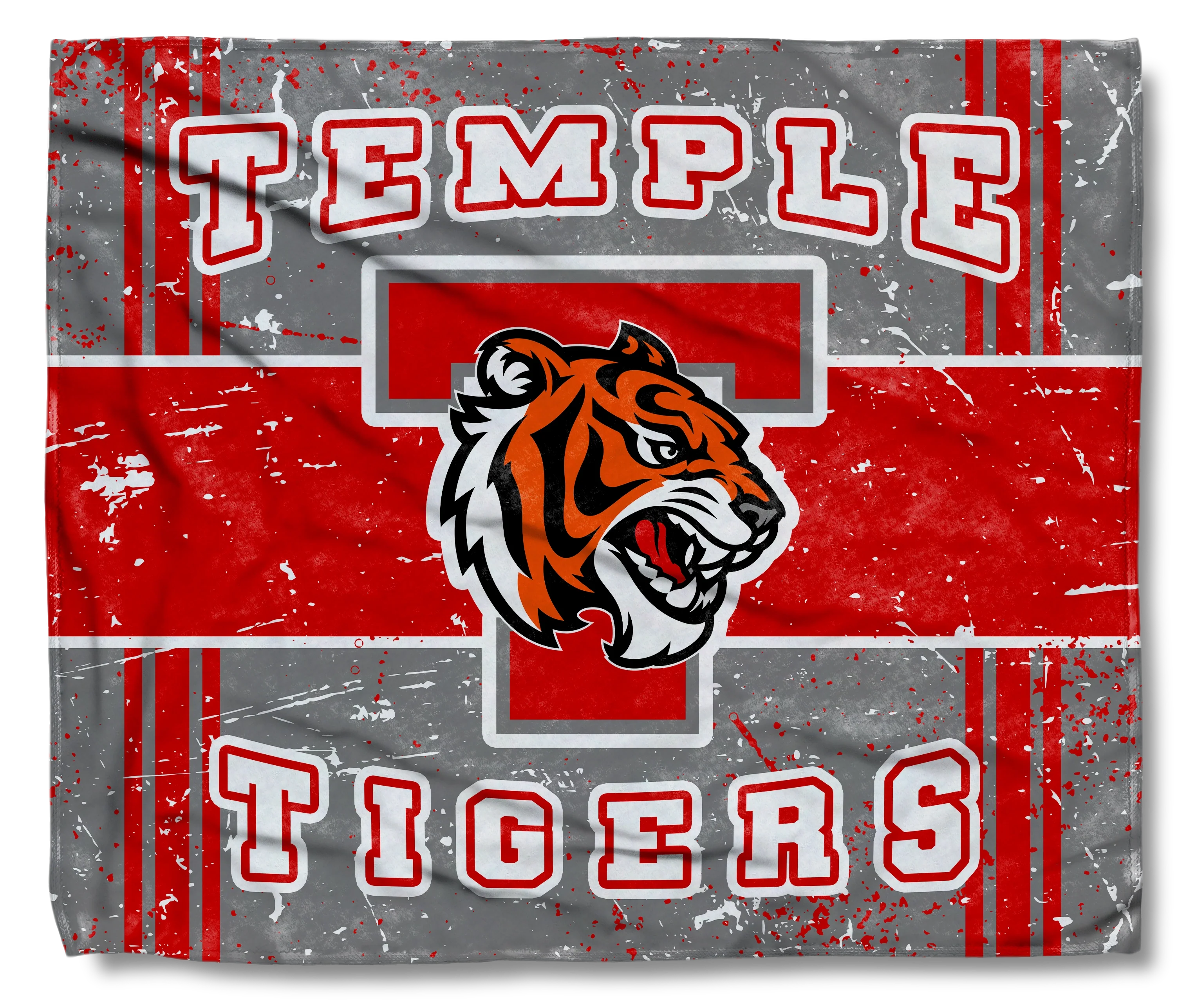 The Temple Tigers Flag