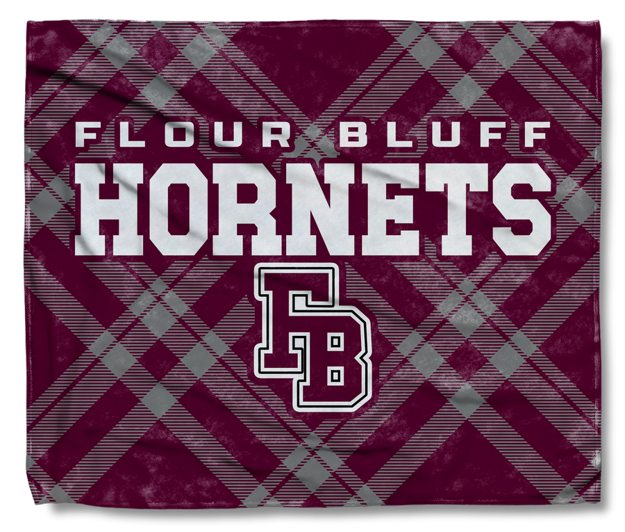 Flour Bluff Plaid Hornets