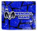 Rams Game Day — blue tile design