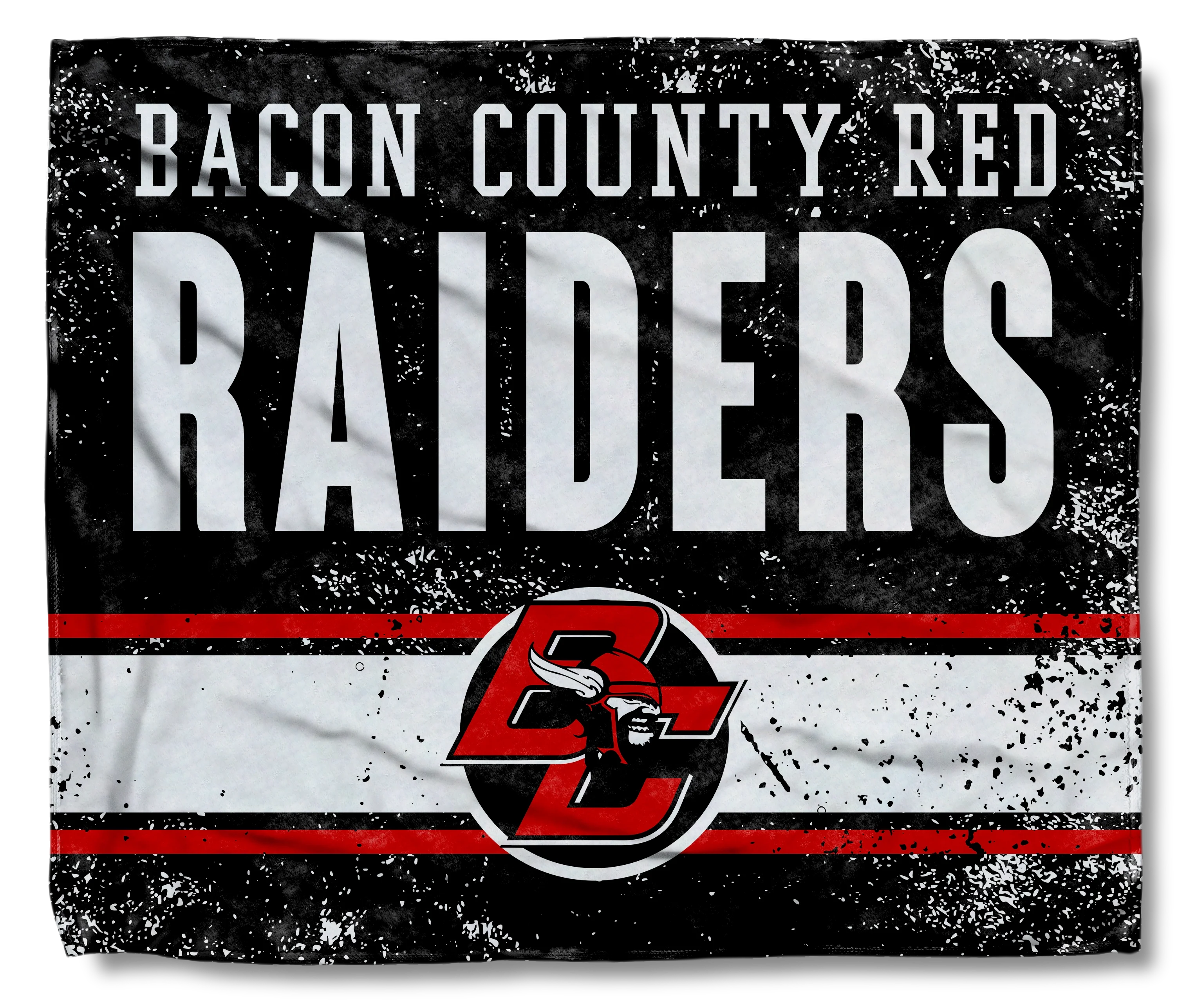 Bacon County Red Raiders (White Font)