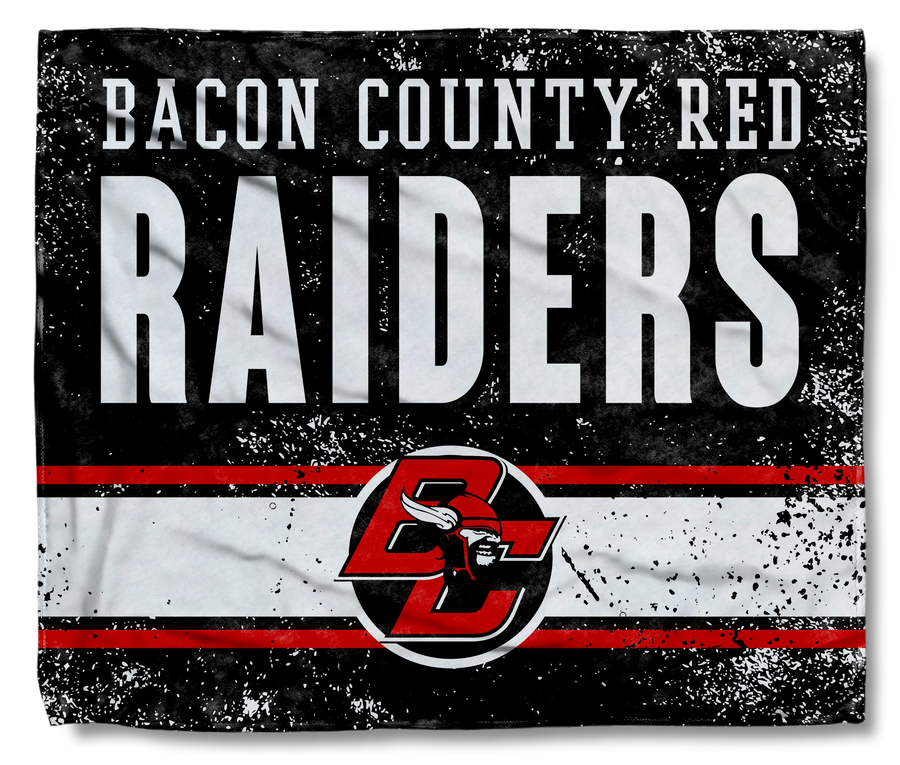 Bacon County Red Raiders (White Font)