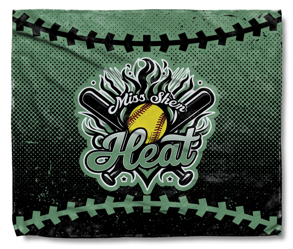 The Miss Shen Heat Softball Dugout