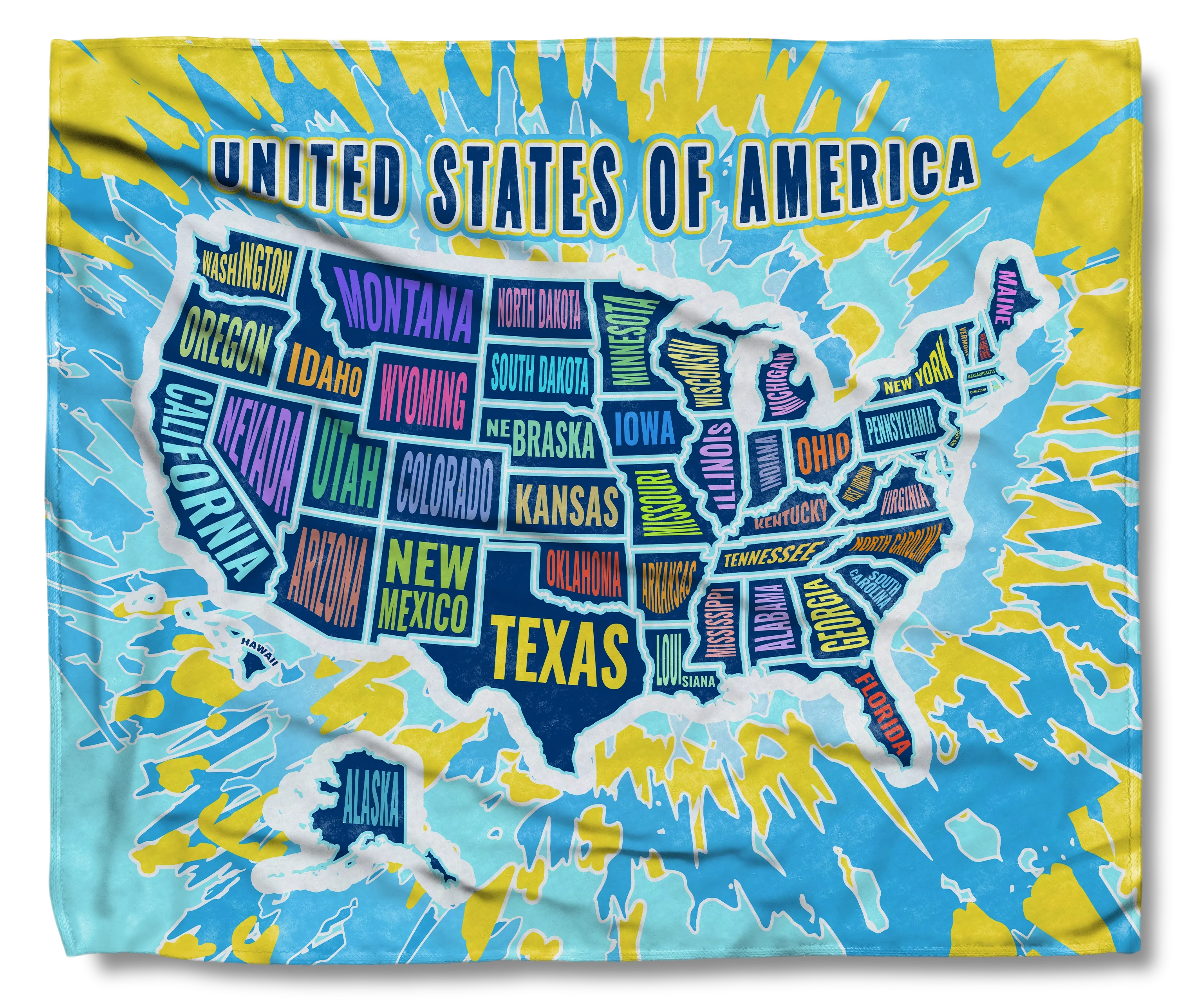 The Learning USA Map