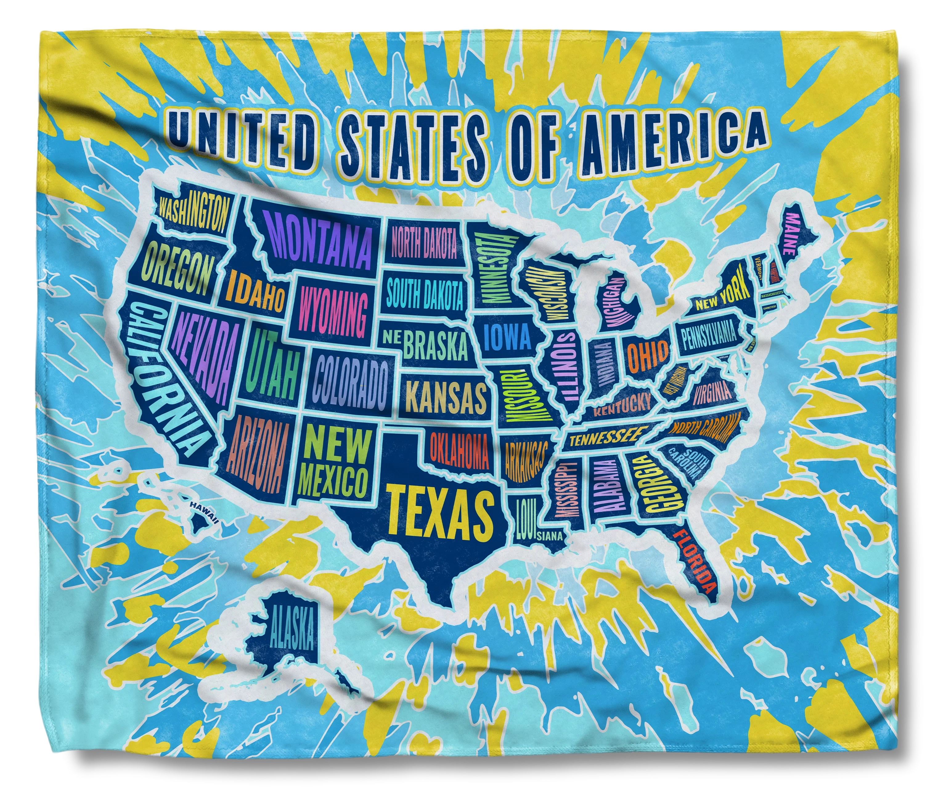 The Learning USA Map