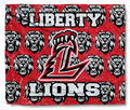 Lions ‘L’ Red Head Background