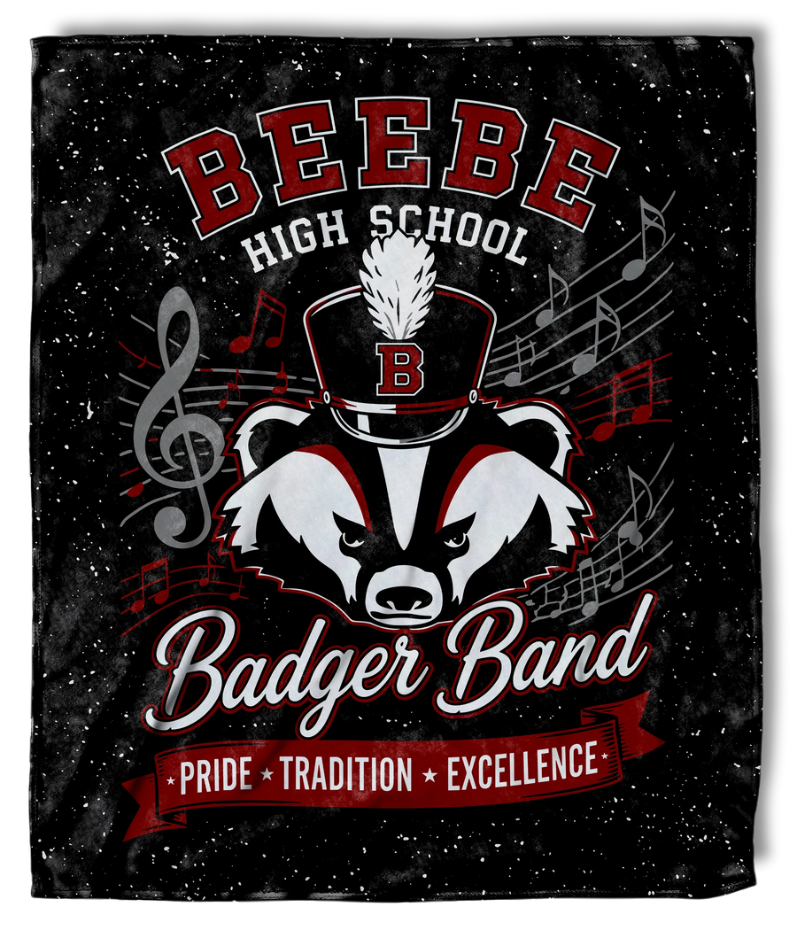 Beebe High School Band Pride Throw