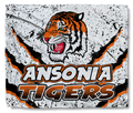 The Ansonia Tigers White Claw Cozy