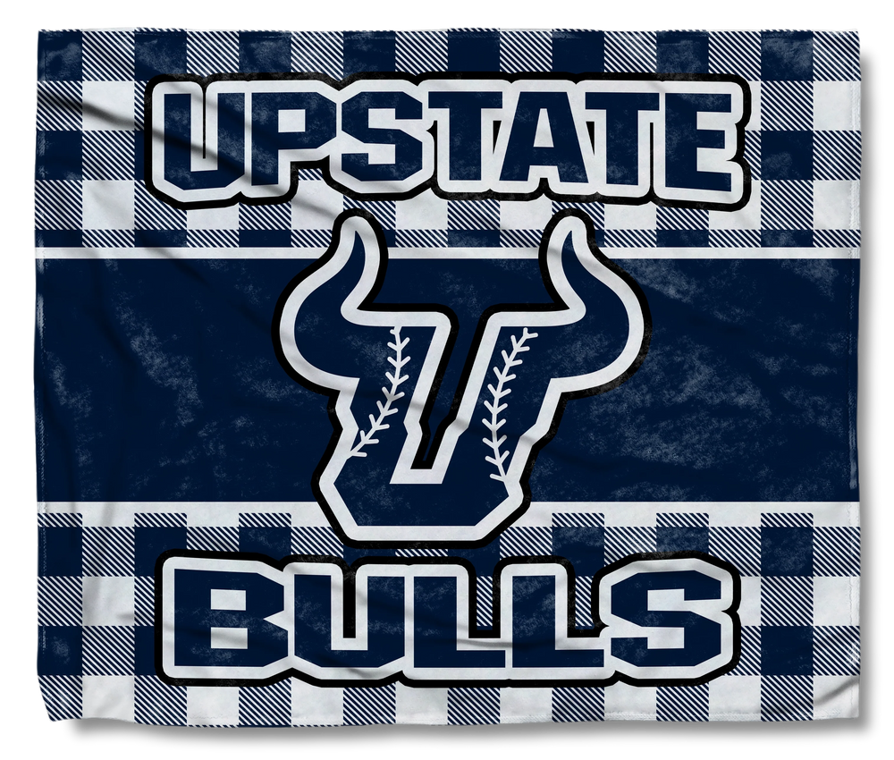 The Upstate Bulls Gingham Wrap