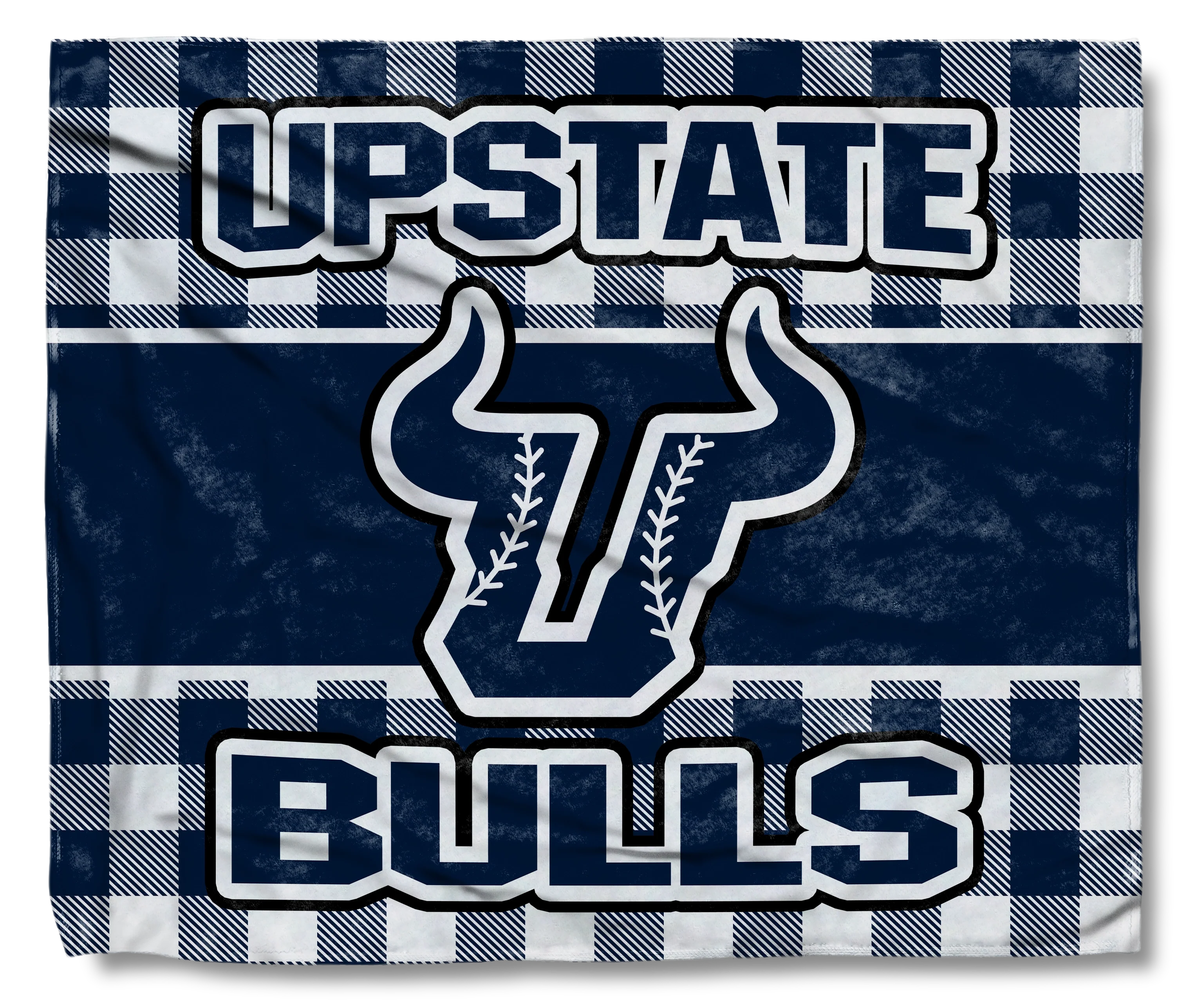 The Upstate Bulls Gingham Wrap