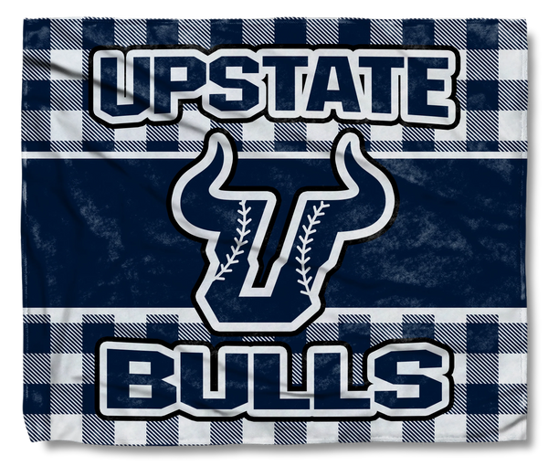 The Upstate Bulls Gingham Wrap