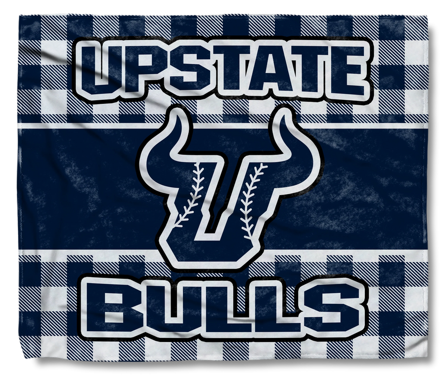 The Upstate Bulls Gingham Wrap