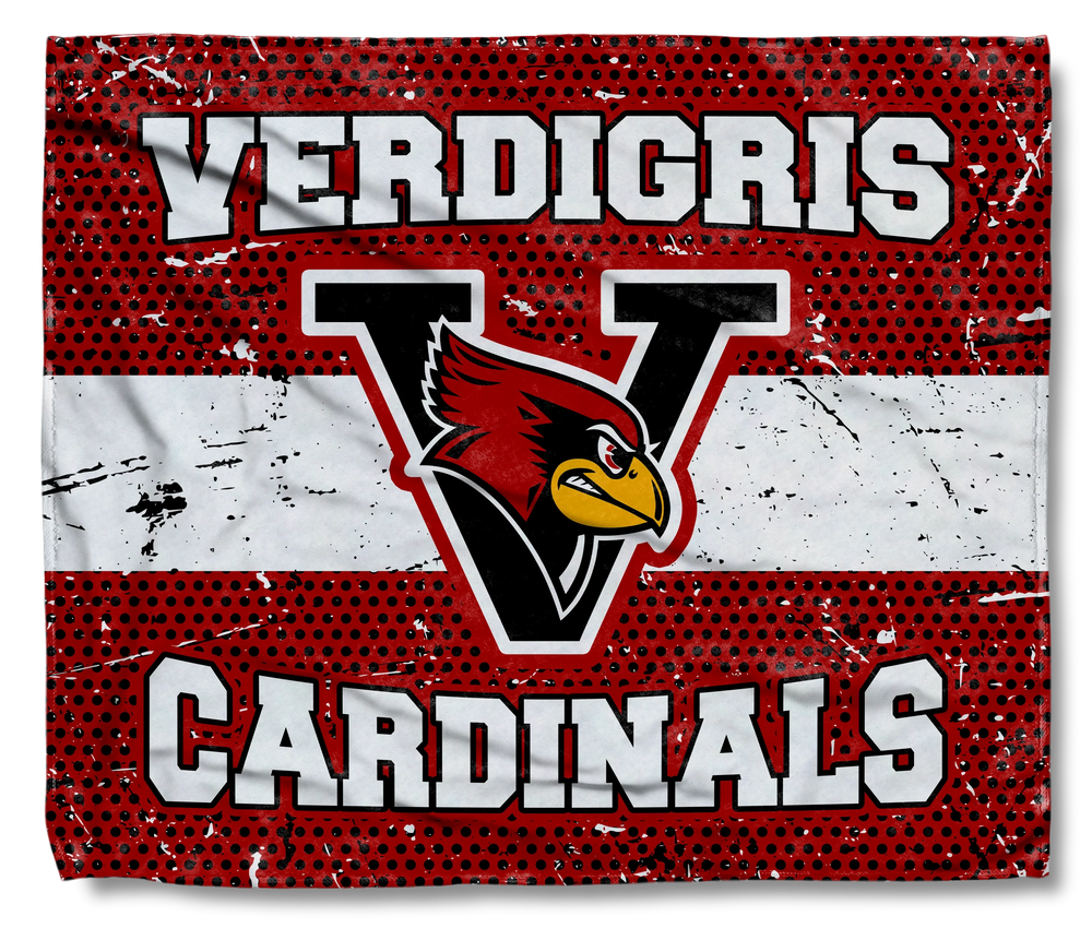 The Verdigris Cardinals Classic Throw