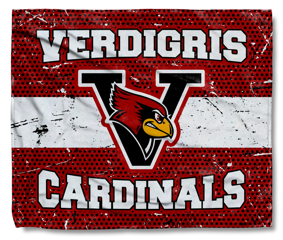 The Verdigris Cardinals Classic Throw