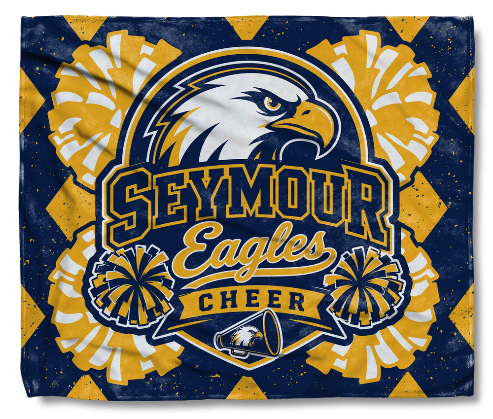 The Seymour Eagles Diamond Throw