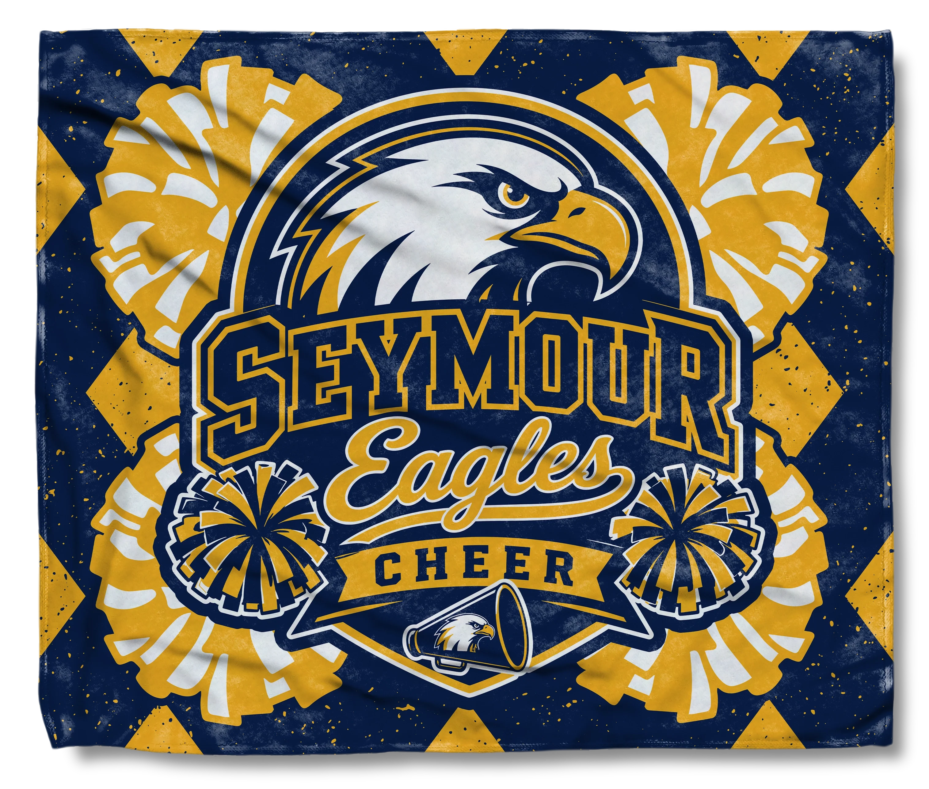 The Seymour Eagles Diamond Throw
