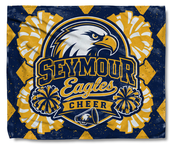 The Seymour Eagles Diamond Throw