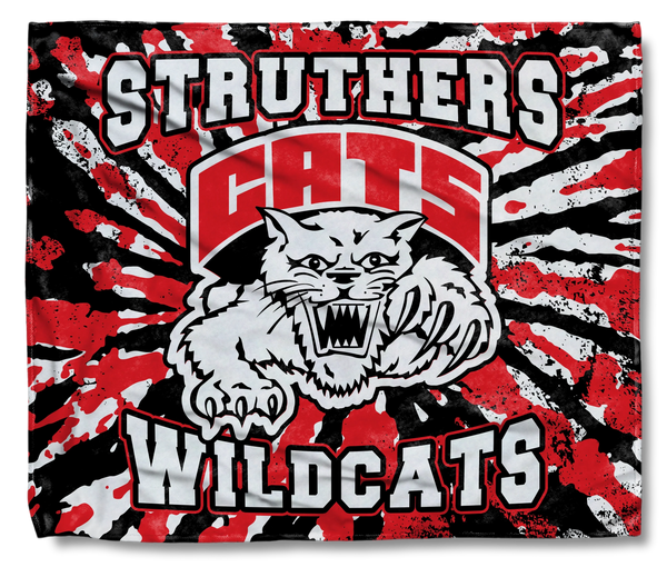 Option A: Struthers Wildcats Tie-Dye