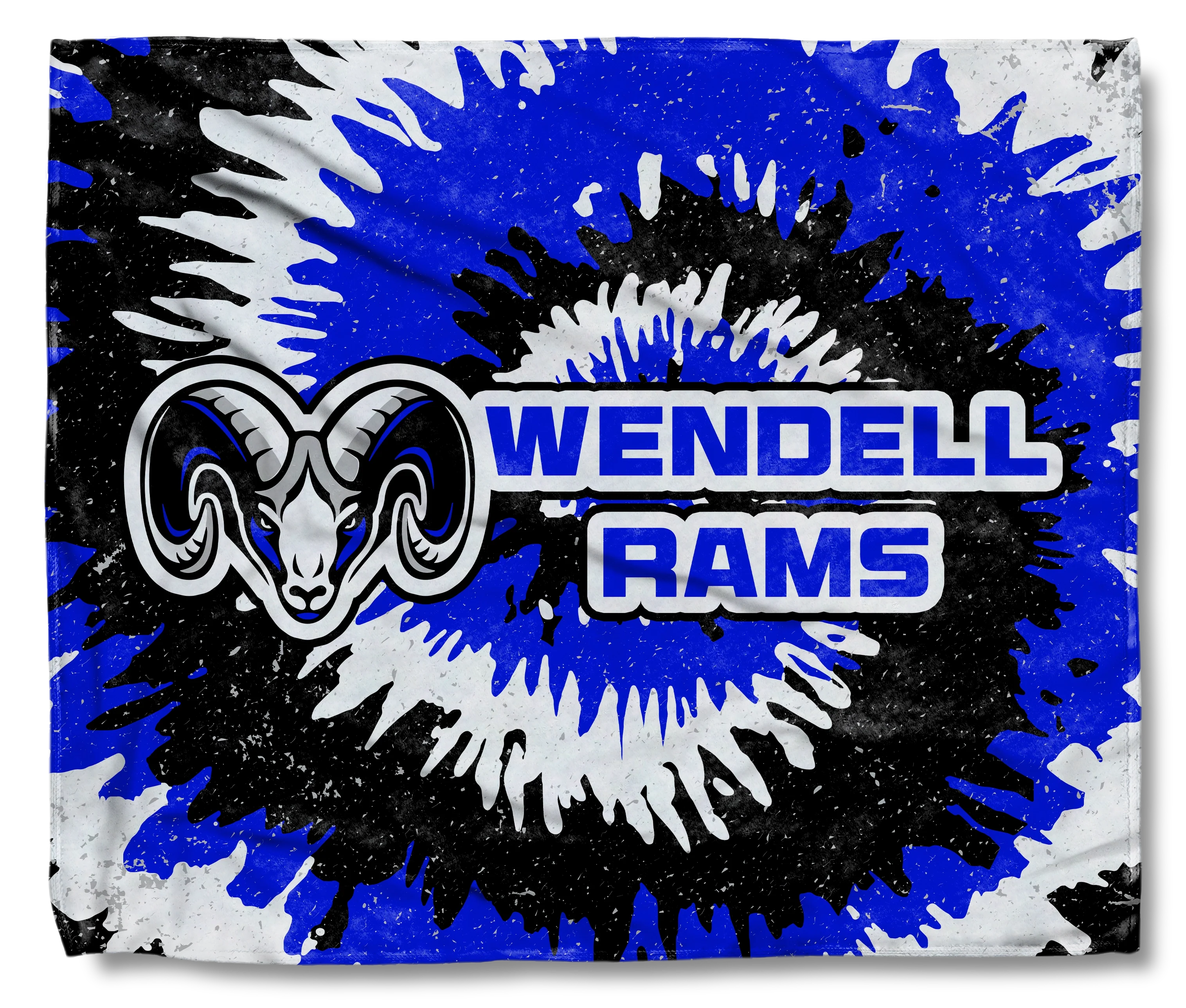 Rams Swirl — tie-dye design