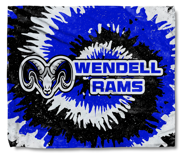 Rams Swirl — tie-dye design