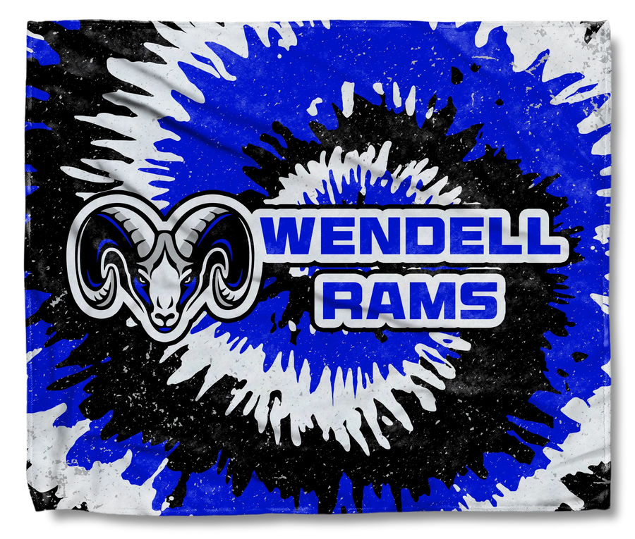 Rams Swirl — tie-dye design