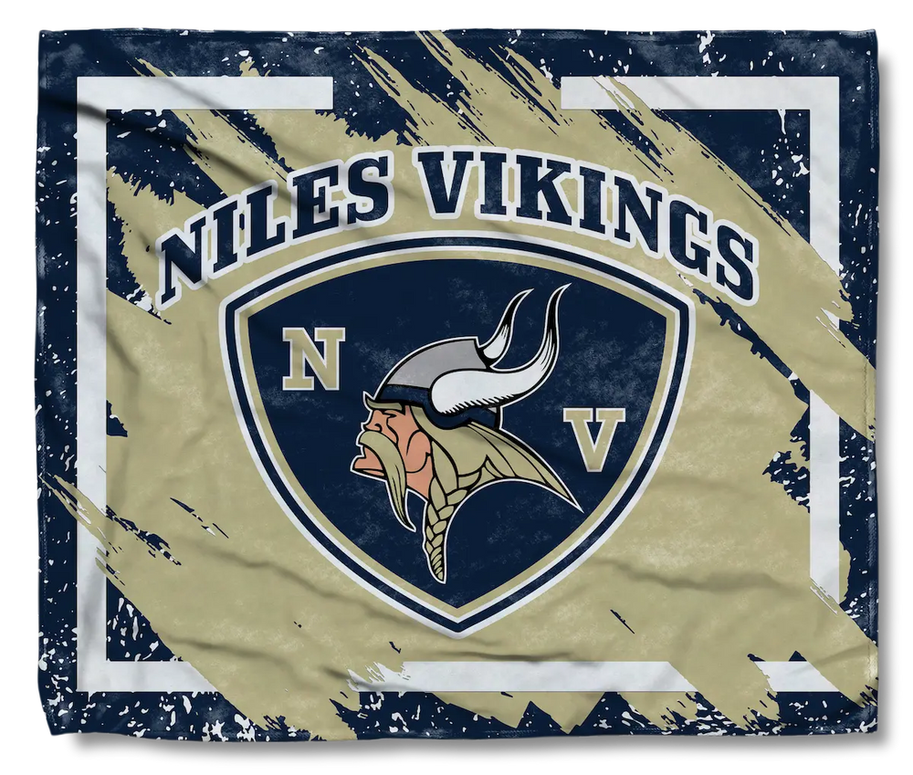 Niles Vikings Shield Throw