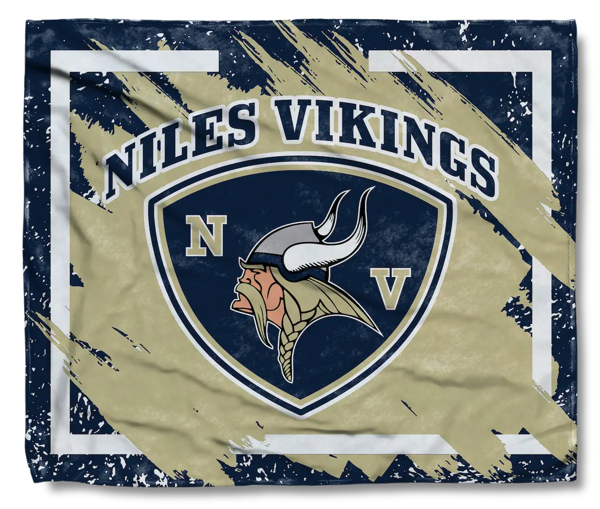 Niles Vikings Shield Throw