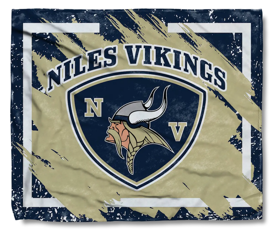 Niles Vikings Shield Throw