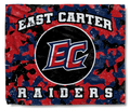 The East Carter Raiders Camo Cozy