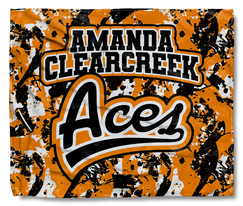 AC Aces Splatter Throw