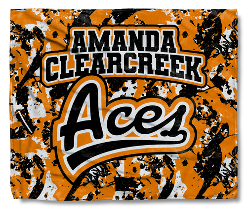 AC Aces Splatter Throw