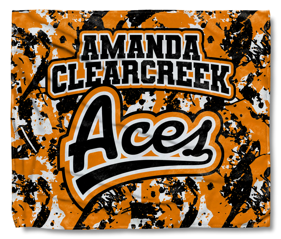 AC Aces Splatter Throw