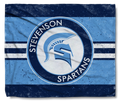 Stevenson Spartans Stripe Throw