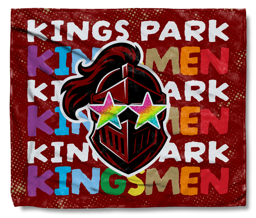 The Kings Park Kingsmen Throw