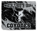W-SS Coyotes Splatter Blanket