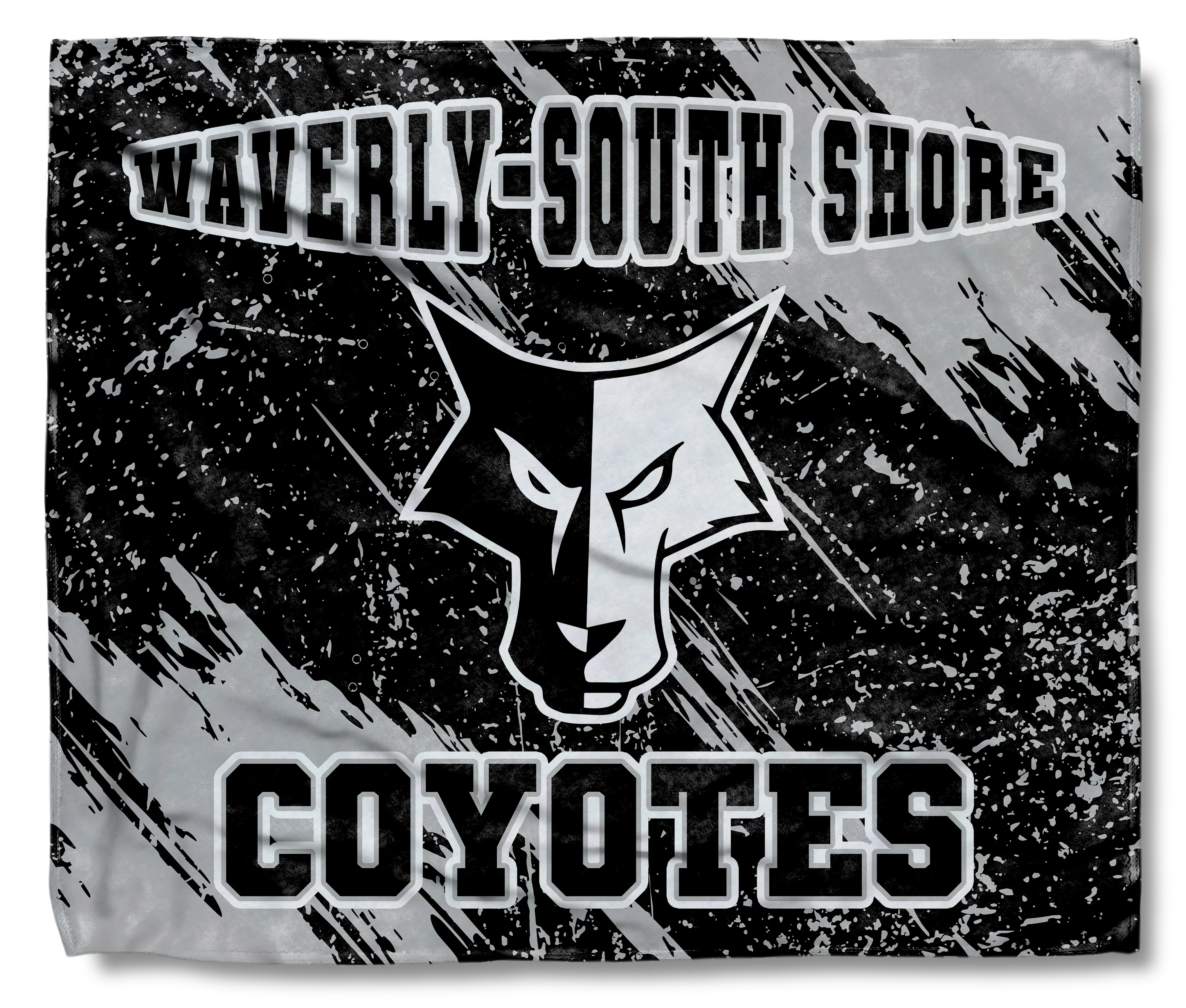 W-SS Coyotes Splatter Blanket