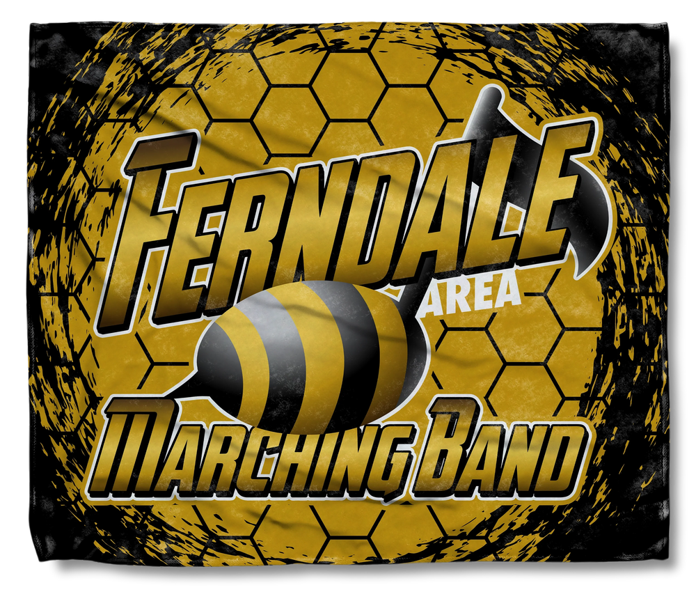 The Ferndale Marching Band Blanket