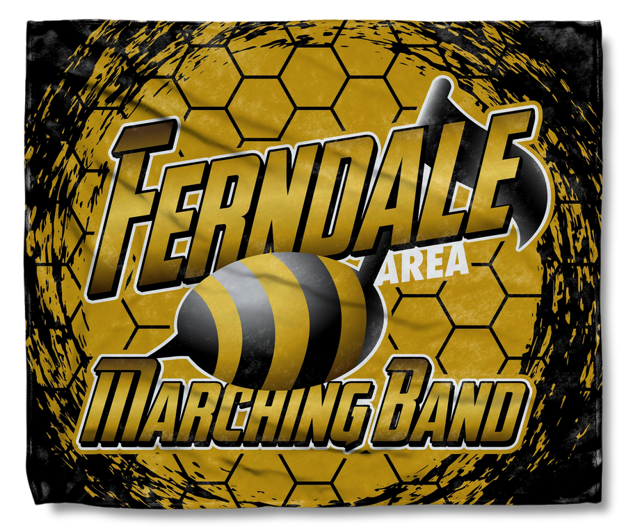 The Ferndale Marching Band Blanket