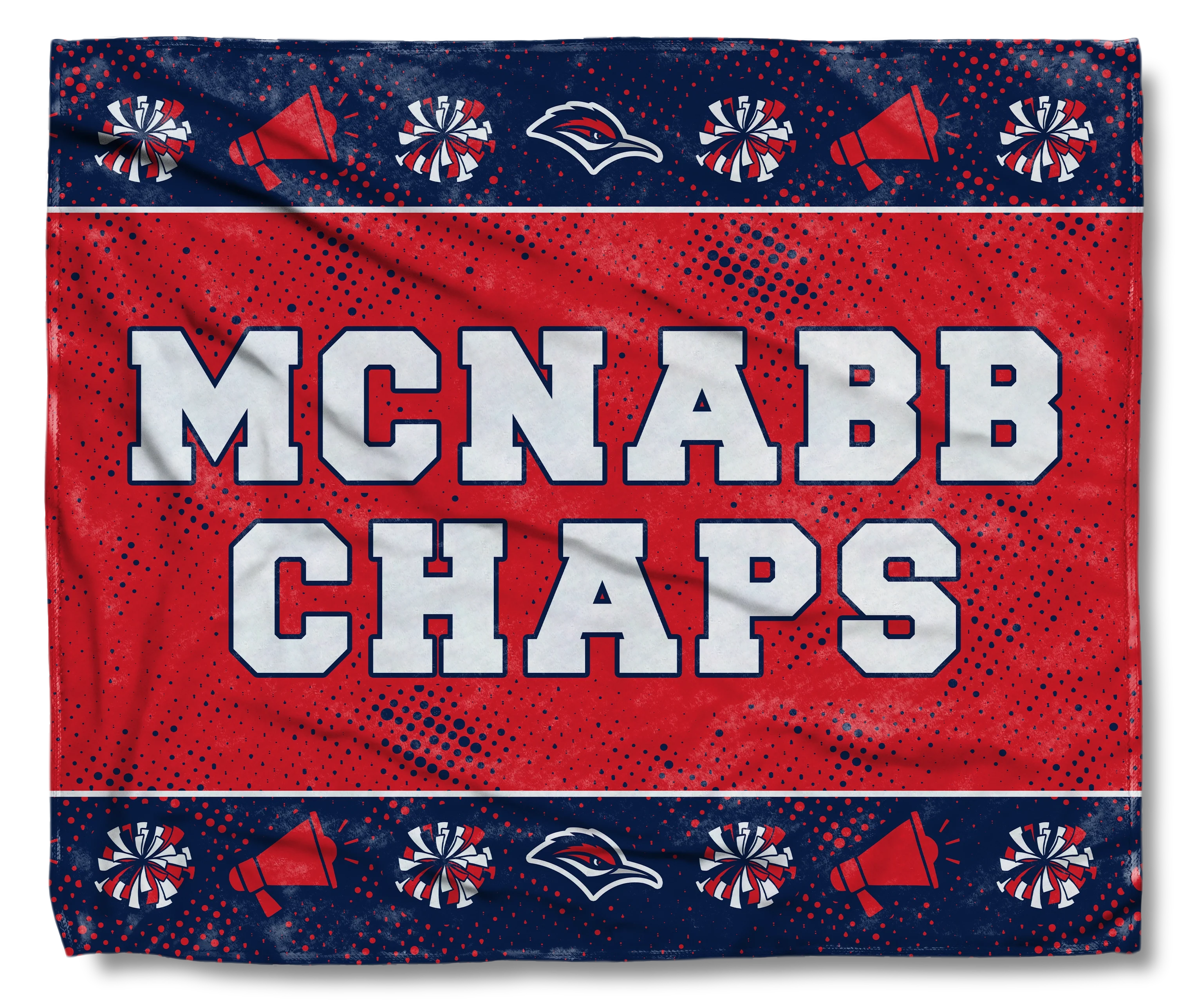 The McNabb Middle School Cheer Throw