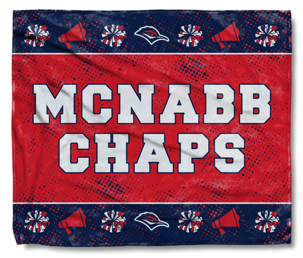 The McNabb Middle School Cheer Throw