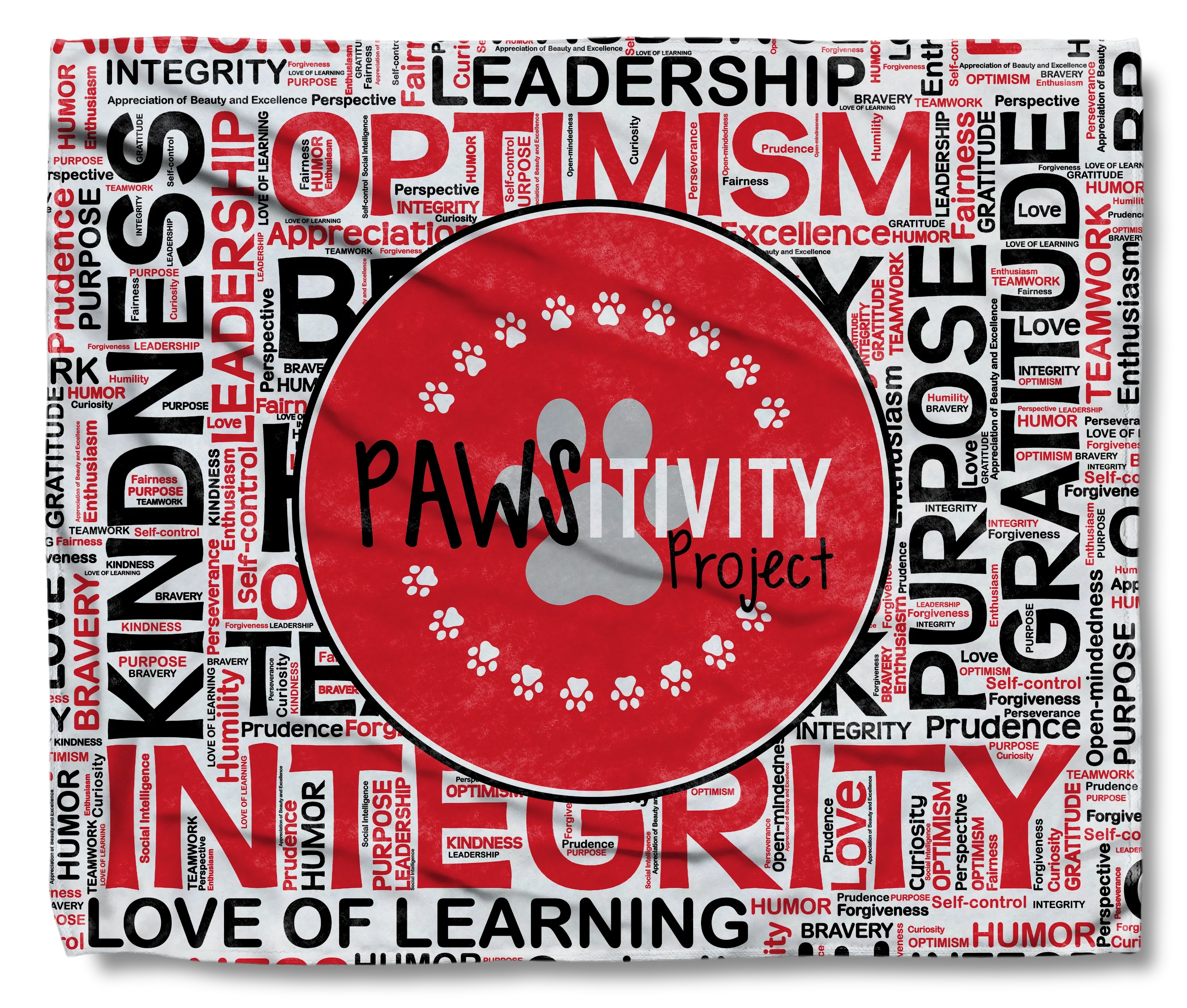 The Pawsitivity Print