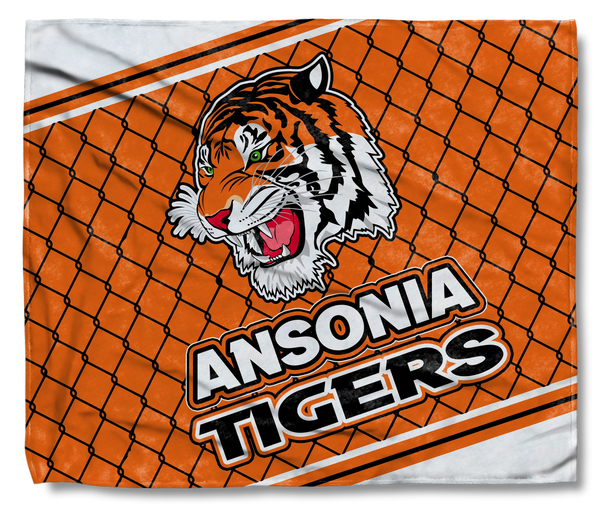 The Ansonia Tigers Chain Blanket