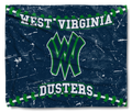 Dusters Softball Stitch Throw