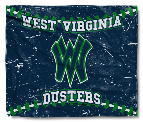 Dusters Softball Stitch Throw