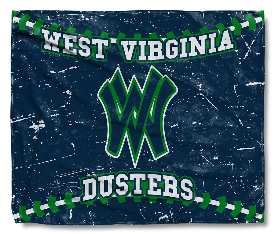 Dusters Softball Stitch Throw