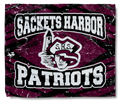 Sackets Harbor Patriots Diamond Throw