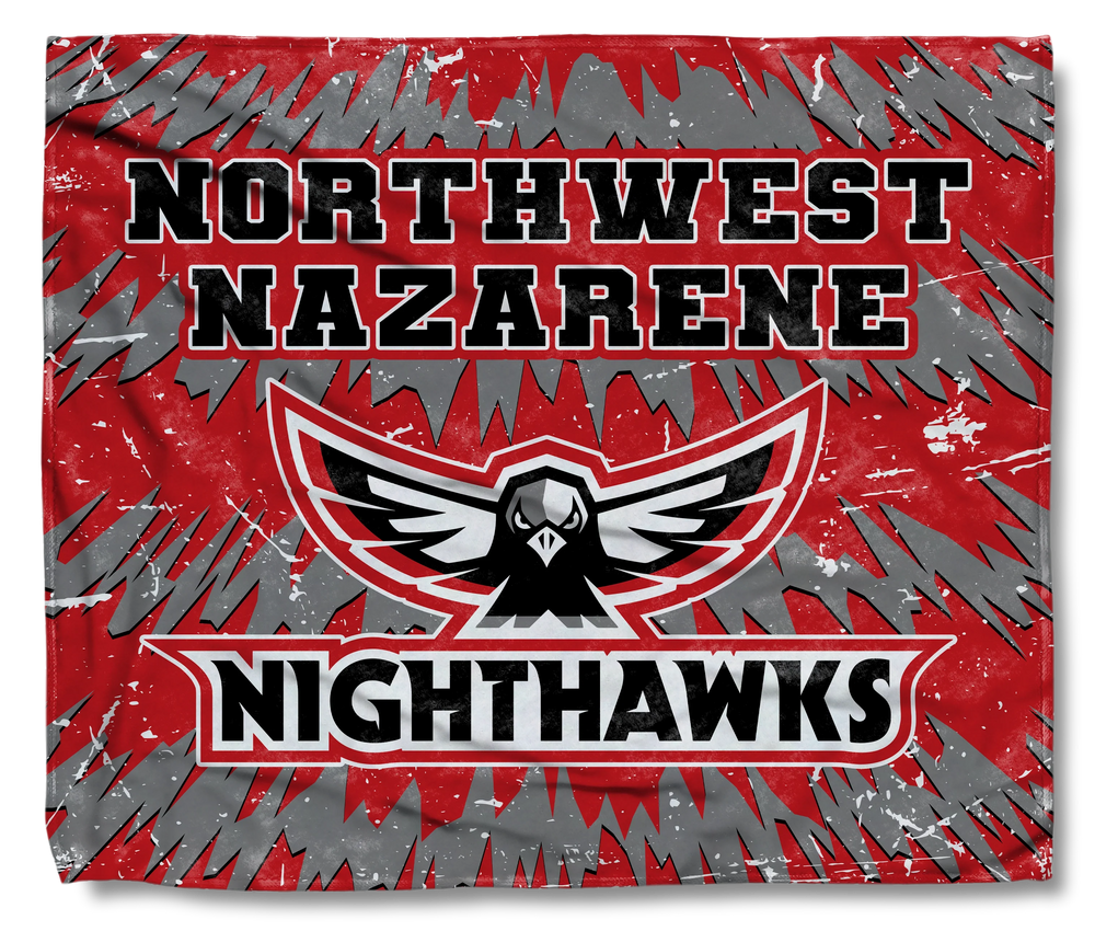 Northwest Nazarene Nighthawks Red and Grey