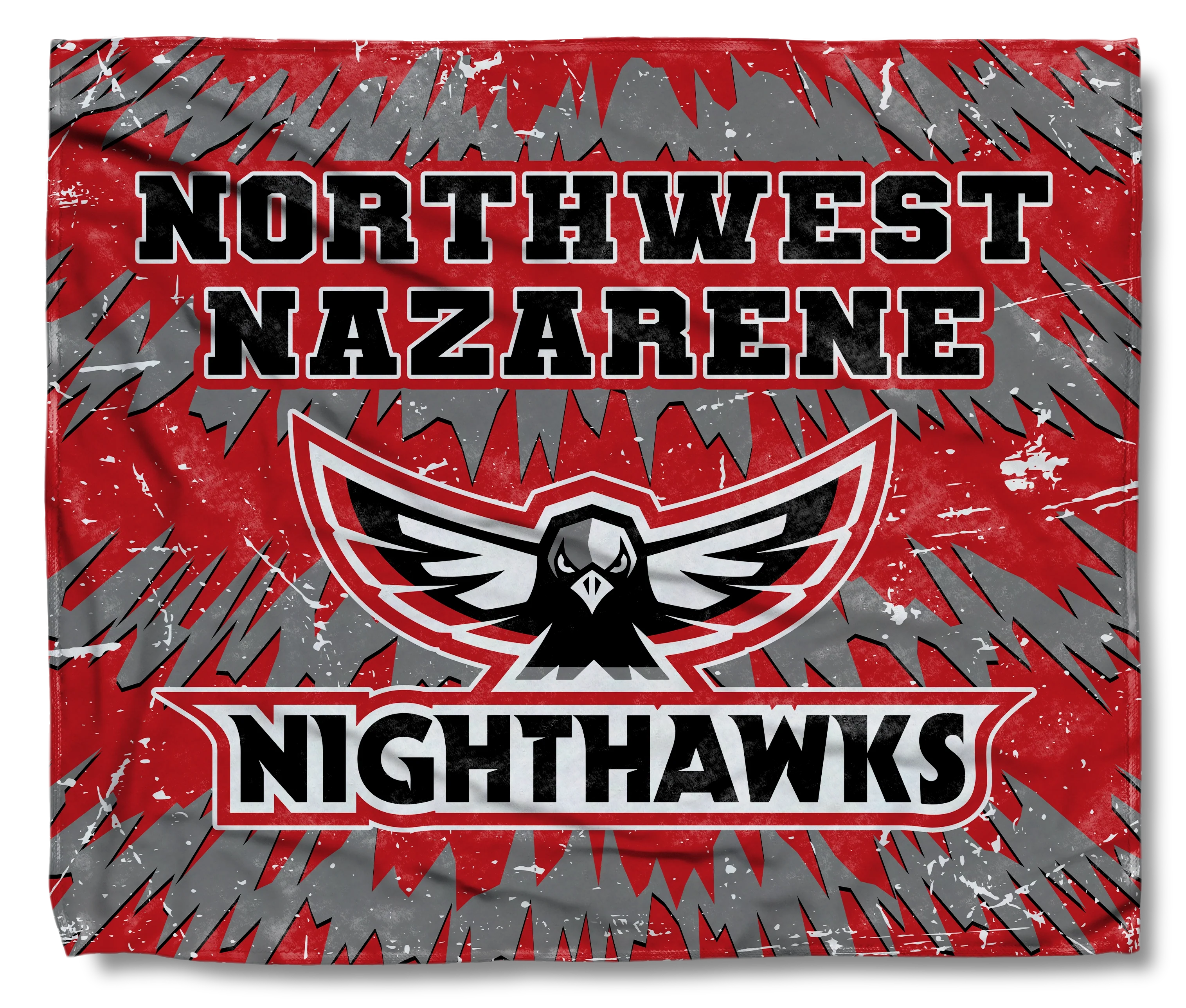 Northwest Nazarene Nighthawks Red and Grey