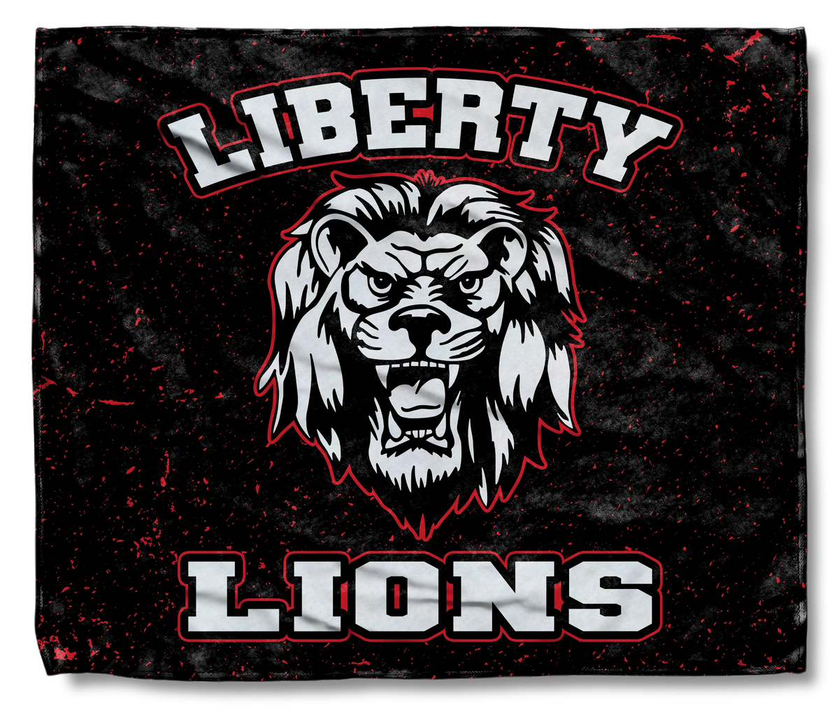 Lions ‘Head’ Black Background