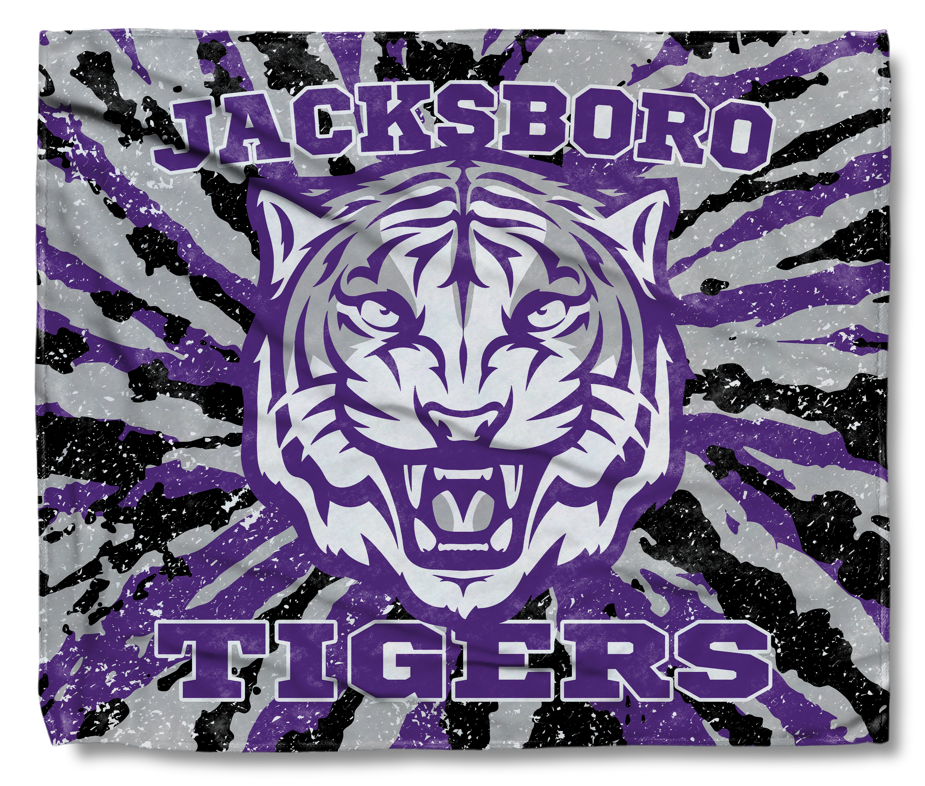 Tigers Tie Dye Burst